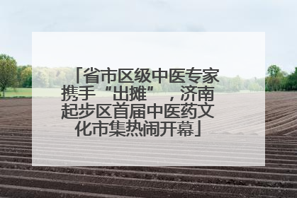 省市区级中医专家携手“出摊”，济南起步区首届中医药文化市集热闹开幕