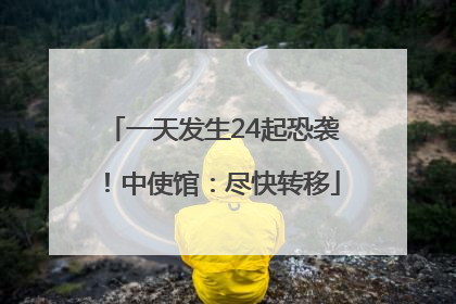 一天发生24起恐袭！中使馆：尽快转移