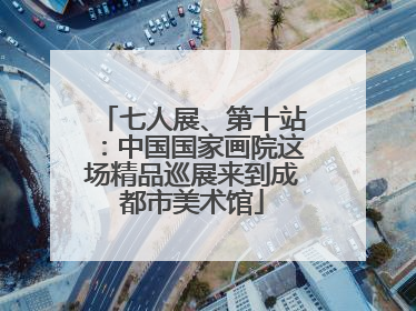 七人展、第十站：中国国家画院这场精品巡展来到成都市美术馆