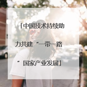 中国技术持续助力共建“一带一路”国家产业发展