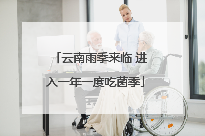 云南雨季来临 进入一年一度吃菌季