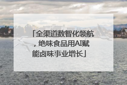 全渠道数智化领航，绝味食品用AI赋能卤味事业增长