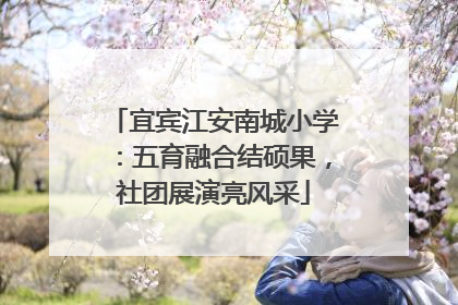 宜宾江安南城小学：五育融合结硕果，社团展演亮风采