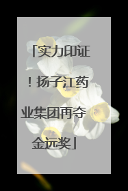 实力印证！扬子江药业集团再夺金远奖