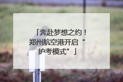 奔赴梦想之约！郑州航空港开启“护考模式”