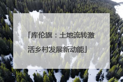 库伦旗：土地流转激活乡村发展新动能