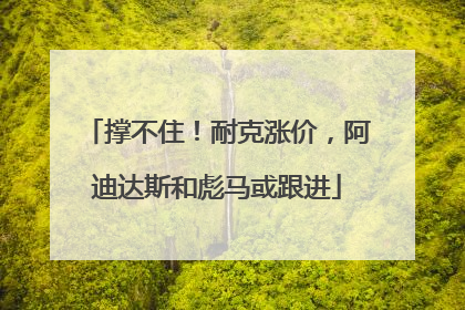 撑不住！耐克涨价，阿迪达斯和彪马或跟进