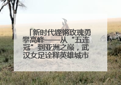 新时代铿锵玫瑰勇攀高峰——从“五连冠”到亚洲之巅，武汉女足诠释英雄城市精神特质