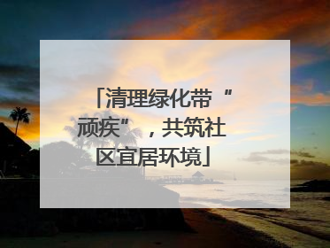 清理绿化带“顽疾”，共筑社区宜居环境