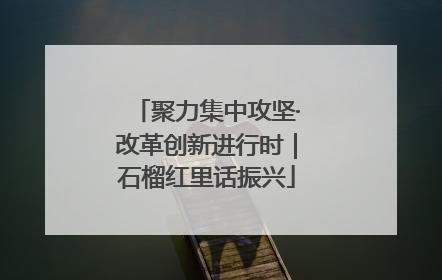 聚力集中攻坚·改革创新进行时｜石榴红里话振兴