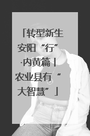 转型新生安阳“行”·内黄篇丨农业县有“大智慧”