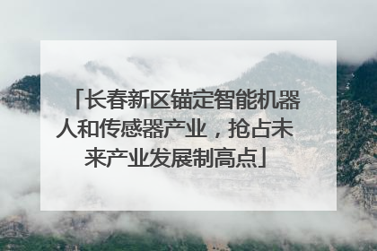 长春新区锚定智能机器人和传感器产业，抢占未来产业发展制高点