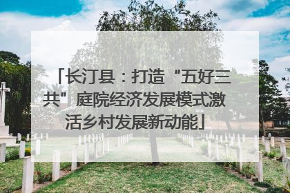 长汀县：打造“五好三共”庭院经济发展模式激活乡村发展新动能
