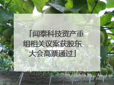闻泰科技资产重组相关议案获股东大会高票通过