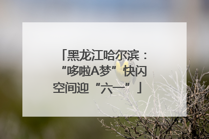 黑龙江哈尔滨：“哆啦A梦”快闪空间迎“六一”