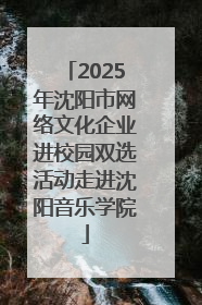 2025年沈阳市网络文化企业进校园双选活动走进沈阳音乐学院