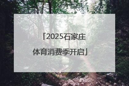 2025石家庄体育消费季开启