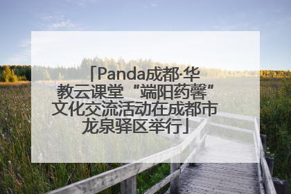 Panda成都·华教云课堂“端阳药馨”文化交流活动在成都市龙泉驿区举行